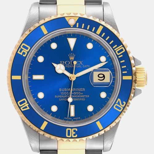 Submariner Dial Steel Yellow Gold Men's Watch 40.0 mm - Rolex - Modalova