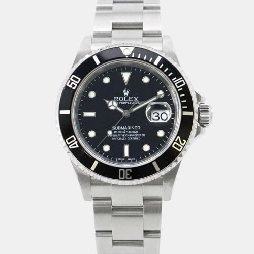 Stainless Steel Dial Submariner Date Watch 40 mm - Rolex - Modalova