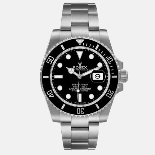 Submariner Date Dial Steel Mens Watch 116610 - Rolex - Modalova