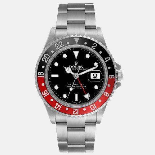 GMT Master II Red Coke Bezel Error Dial Steel Watch 16710 - Rolex - Modalova