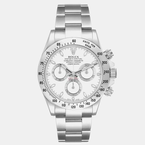 Daytona Cosmograph Dial Steel Mens Watch 116520 - Rolex - Modalova