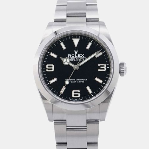 Stainless Steel Explorer 224270 Automatic Men's Wristwatch 40 mm - Rolex - Modalova