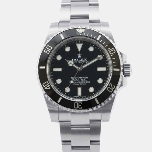 Stainless Steel Submariner 114060 Automatic Men's Wristwatch 40 mm - Rolex - Modalova