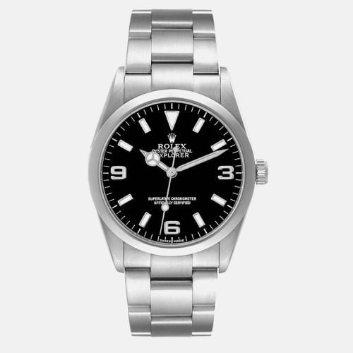 Explorer I Dial Steel Mens Watch 114270 - Rolex - Modalova