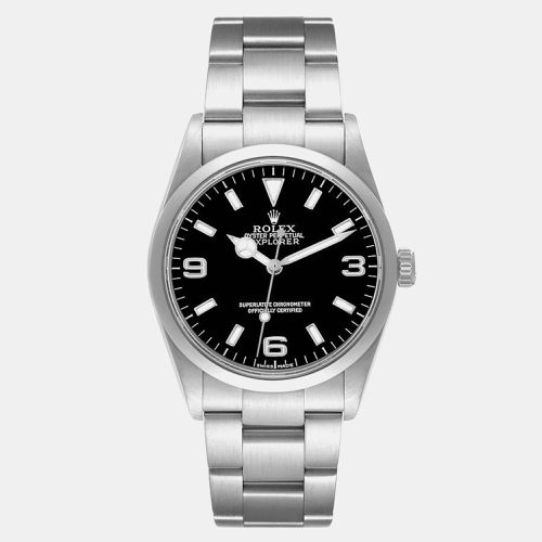 Explorer I Dial Steel Men's Watch 36.0 mm - Rolex - Modalova