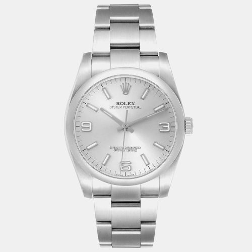 Oyster Perpetual Dial Steel Men's Watch 36.0 mm - Rolex - Modalova