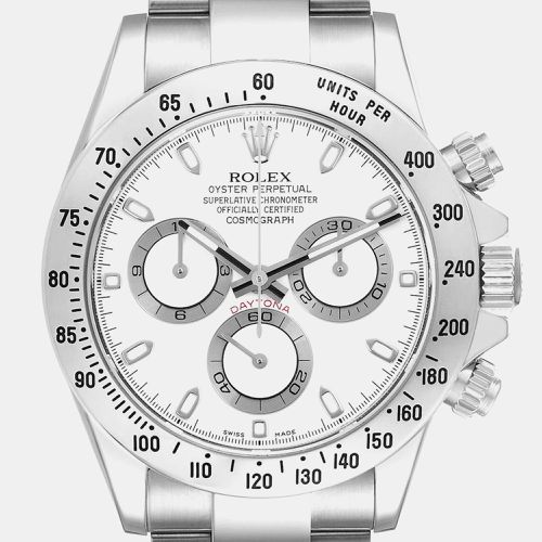 Daytona Chronograph Dial Steel Mens Watch 116520 - Rolex - Modalova