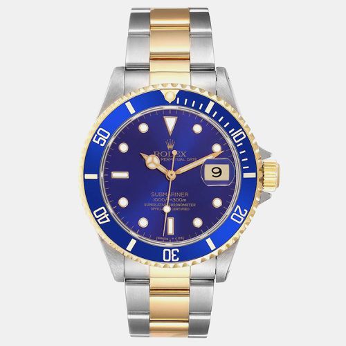 Submariner Dial Steel Yellow Gold Men's Watch 40.0 mm - Rolex - Modalova