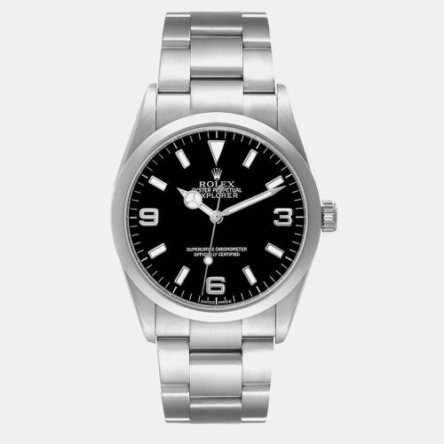 Explorer I Dial Steel Men's Watch 36.0 mm - Rolex - Modalova