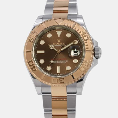 K Rose Gold Stainless Steel Yacht-Master 126621 Automatic Men's Wristwatch 40 mm - Rolex - Modalova