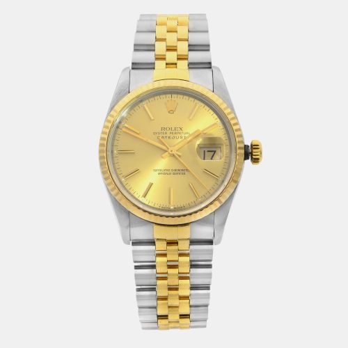 K Stainless Steel Datejust 16233 Automatic Women's Wristwatch 36mm - Rolex - Modalova