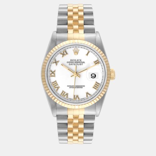 Datejust Dial Steel Yellow Gold Men's Watch 36.0 mm - Rolex - Modalova