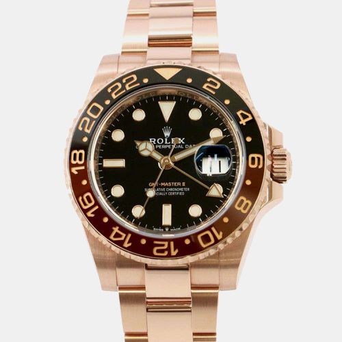 K Rose Gold GMT-Master II 126715CHNR Automatic Men's Wristwatch 40 mm - Rolex - Modalova