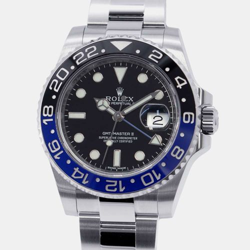 Stainless Steel GMT-Master II Automatic Men's Wristwatch 40 mm - Rolex - Modalova