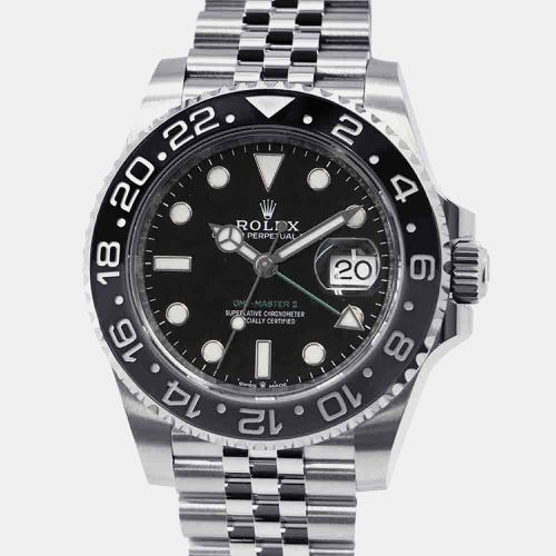 Stainless Steel GMT-Master II Automatic Men's Wristwatch 40 mm - Rolex - Modalova