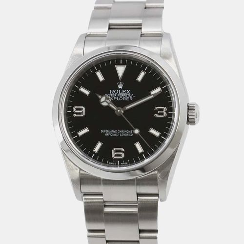 Stainless Steel Explorer Automatic Men's Wristwatch 36 mm - Rolex - Modalova