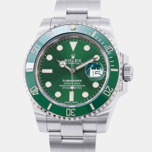 Stainless Steel Submariner 116610LV Automatic Men's Wristwatch 40 mm - Rolex - Modalova