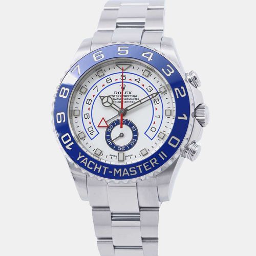 Stainless Steel Yacht-Master 116680 Automatic Men's Wristwatch 44 mm - Rolex - Modalova