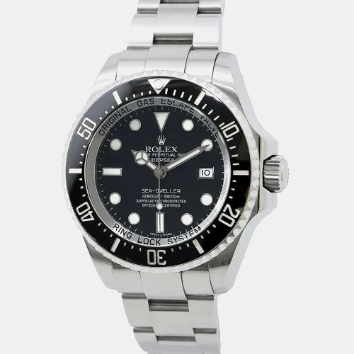 Stainless Steel Sea-Dweller 116660 Automatic Men's Wristwatch 44 mm - Rolex - Modalova