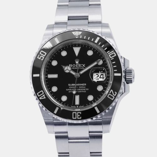 Stainless Steel Submariner 126610LN Automatic Men's Wristwatch 41 mm - Rolex - Modalova