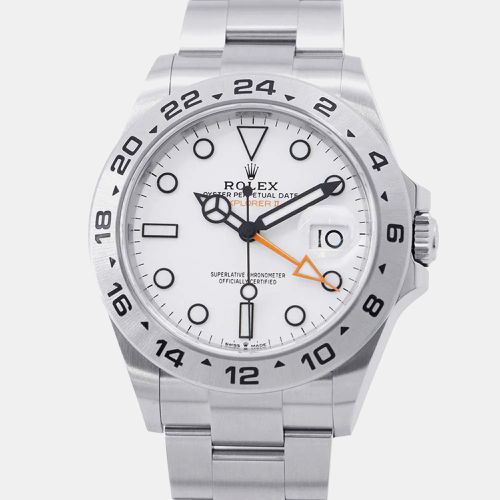 Stainless Steel Explorer II Automatic Men's Wristwatch 42 mm - Rolex - Modalova