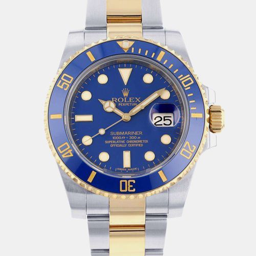 K Yellow Gold Stainless Steel Submariner 116613LB Automatic Men's Wristwatch 40 mm - Rolex - Modalova