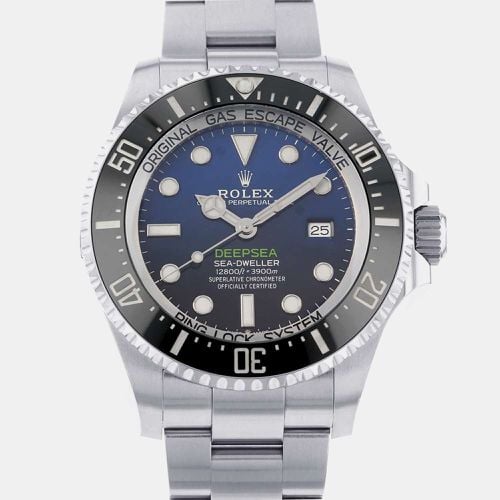 Stainless Steel Sea-Dweller 126660 Automatic Men's Wristwatch 44 mm - Rolex - Modalova