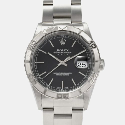 Stainless Steel Datejust Automatic Men's Wristwatch 36 mm - Rolex - Modalova