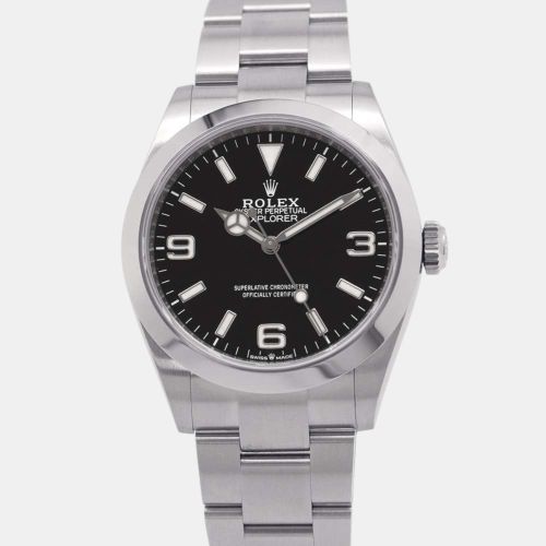 Stainless Steel Explorer 224270 Automatic Men's Wristwatch 40 mm - Rolex - Modalova