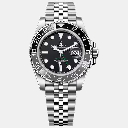 Stainless Steel GMT Master II Men's Wristwatch 40 mm - Rolex - Modalova