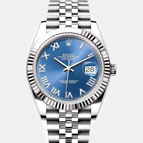 Stainless Steel Datejust Automatic Men's Wristwatch 41 mm - Rolex - Modalova