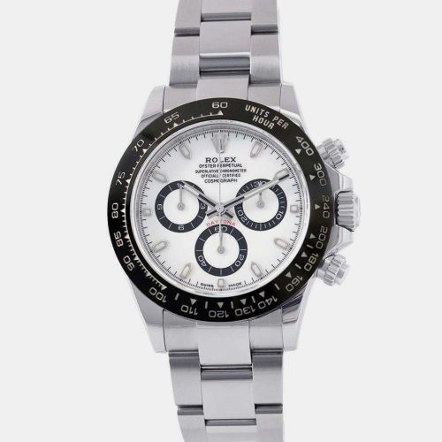 Stainless Steel Cosmograph Daytona Automatic Men's Wristwatch 40 mm - Rolex - Modalova