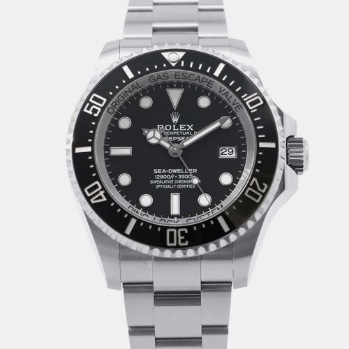 Stainless Steel Sea-Dweller Deepsea 136660 Automatic Men's Wristwatch 44 mm - Rolex - Modalova