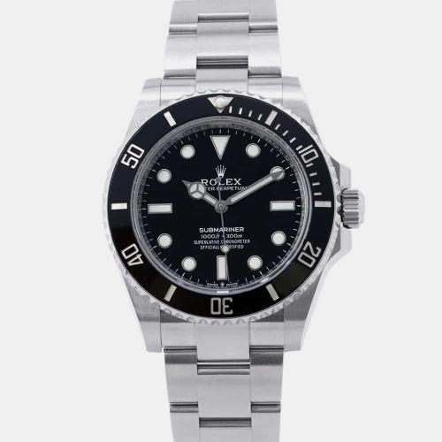 Stainless Steel Submariner 124060 Automatic Men's Wristwatch 41 mm - Rolex - Modalova