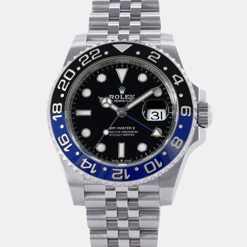 Stainless Steel GMT-Master II Automatic Men's Wristwatch 40 mm - Rolex - Modalova