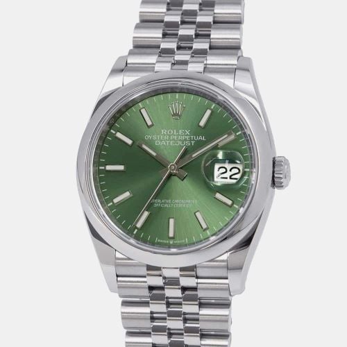 Stainless Steel Datejust Automatic Men's Wristwatch 36 mm - Rolex - Modalova