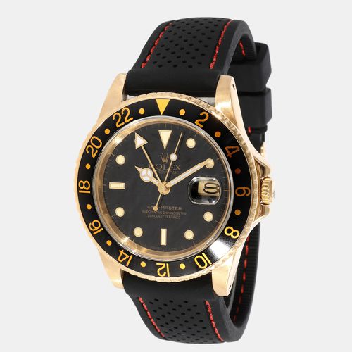 Yellow Gold GMT-Master 16758 Automatic Men's Wristwatch 40 mm - Rolex - Modalova