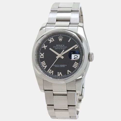 Stainless Steel Datejust 116200 Men's Wristwatch 36 mm - Rolex - Modalova