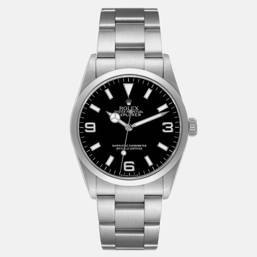 Explorer I Dial Steel Mens Watch 114270 36 mm - Rolex - Modalova