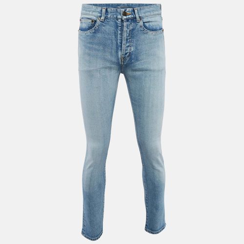 Saint Laurent Denim Ripped Jeans M Waist 29" - Saint Laurent Paris - Modalova