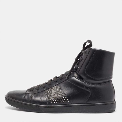 Yves Saint Laurent Leather Studded High Top Sneakers Size 42 - Saint Laurent Paris - Modalova