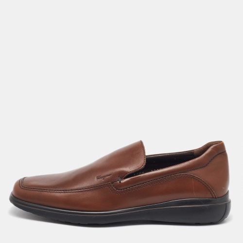 Leather Slip On Loafers Size 41.5 - Salvatore Ferragamo - Modalova