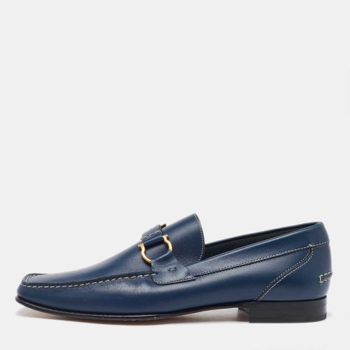 Leather Gancini Loafers Size 41.5 - Salvatore Ferragamo - Modalova