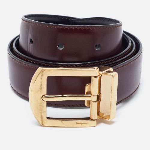 Leather Cut to Size Reversible Belt - Salvatore Ferragamo - Modalova