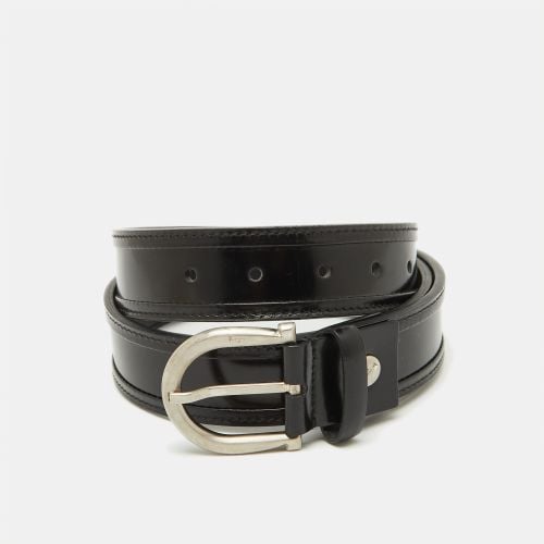 Leather Buckle Belt 90CM - Salvatore Ferragamo - Modalova