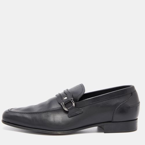 Leaher Gancini Bit Slip On Loafers Size 41 - Salvatore Ferragamo - Modalova