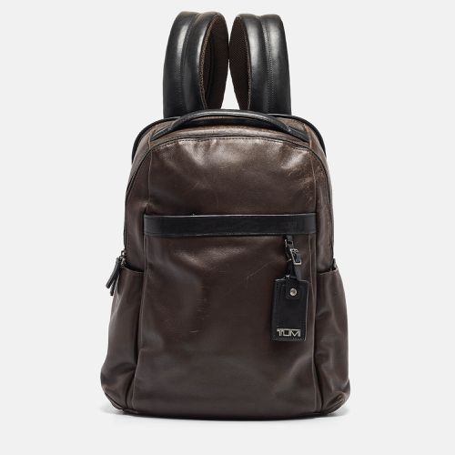 Dark /Black Leather Clayton Backpack - TUMI - Modalova