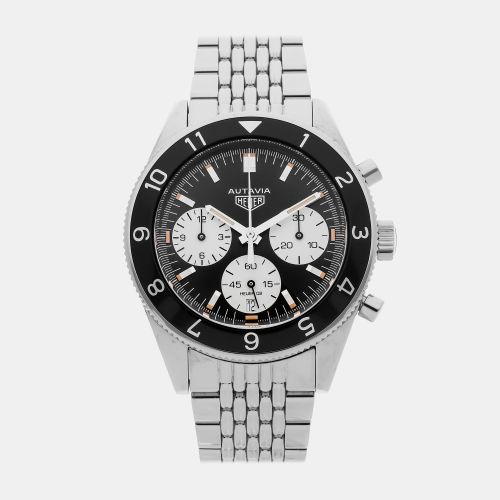 Pre-Owned Heuer Heritage Autavia Chronograph Calibre Heuer 02 CBE2110.BA0687 42 mm - Tag Heuer - Modalova