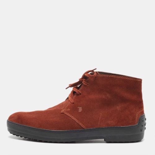 Suede Chukka Ankle Boots Size 43 - Tod's - Modalova