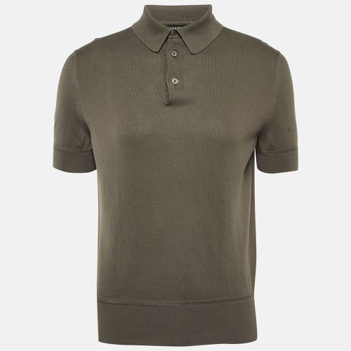 Cotton Knit Polo T-Shirt L - Tom Ford - Modalova